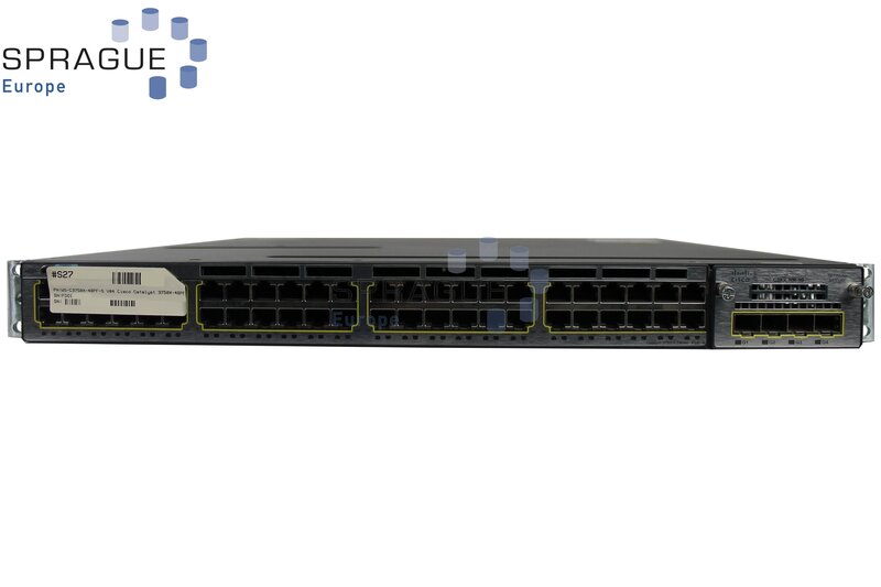 Cisco Cisco Catalyst 3750X Ethernet RoHS // WS-C3750X-48PF-S V04