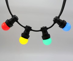 Set misto, 4 LED colorati