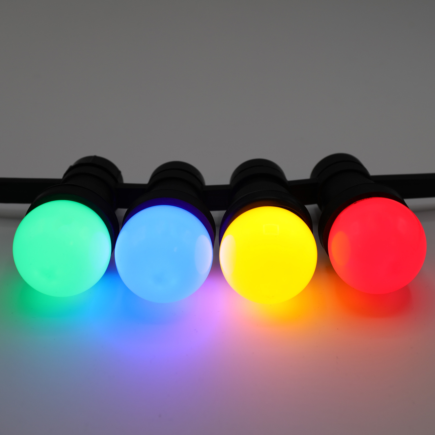 Set misto, 4 LED colorati 
