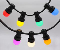 Set misto, 7 LED colorati