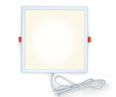 Faretti LED Downlight quadrati - 18 watt - 220 x 220mm