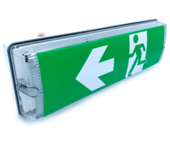 Illuminazione di emergenza da 6 watt (OTG-GG-9) con rivestimento trasparente
