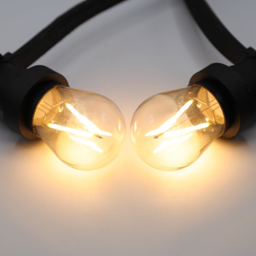Lampadine a filamenti LED a luce bianca calda, dimmerabile - 3 watt