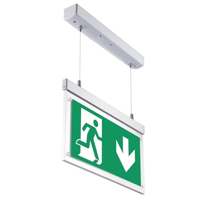 Illuminazione di emergenza da 2,5 watt OTG-VV-5, aggiustabile in altezza