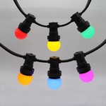 Set completo di catene luminose con 6 lampade LED a colori