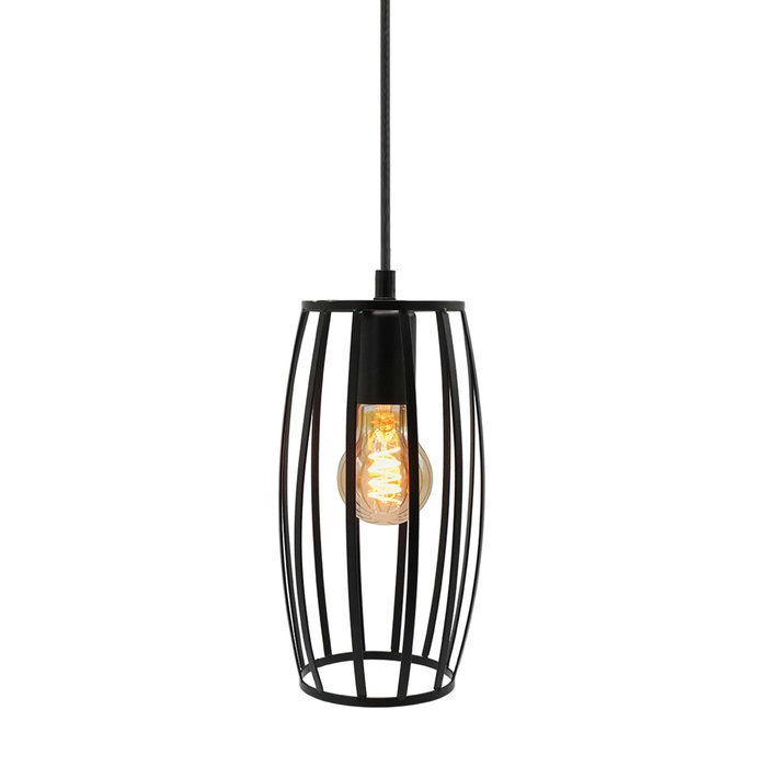 Lampada a spirale 4W, 1800K, vetro ambra Ø60 - dimmerabile