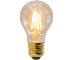 Lampada a filamento da 2,5W, 4,5W, 7W e 10W, 2000K, vetro ambra Ø60 - dimmerabile