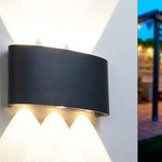 Lampada da parete design Sena outdoor - antracite