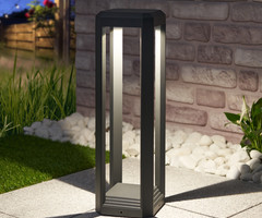 Lampada da terra design Cobalt - antracite