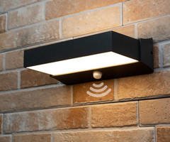 Onyx lampada da parete per esterni con sensore - antracite