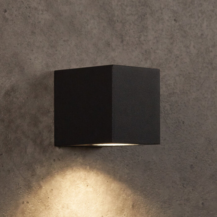 Lampada da parete moderna Nela - nera