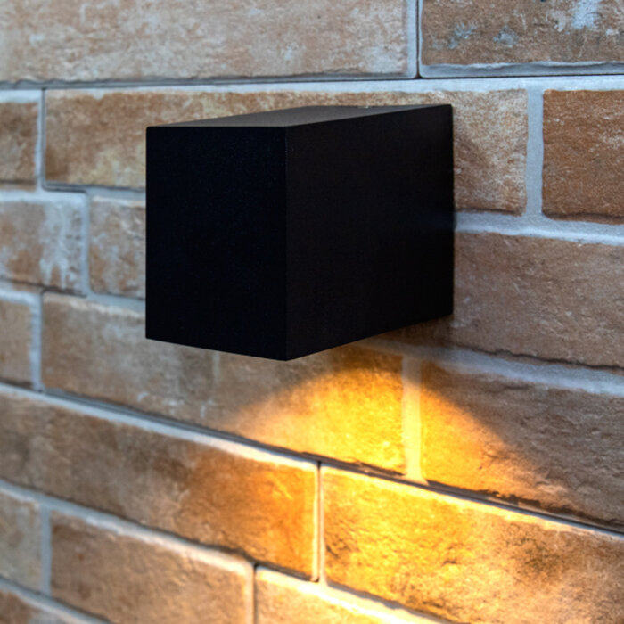 Lampada da parete moderna Nela - nera