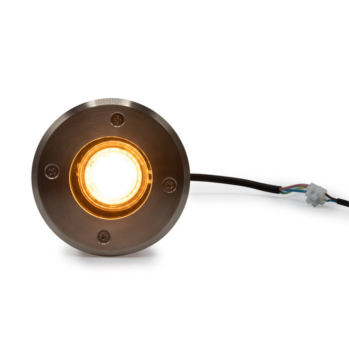 Moderno spot a terra all'aperto IP67- Talpa rotonda