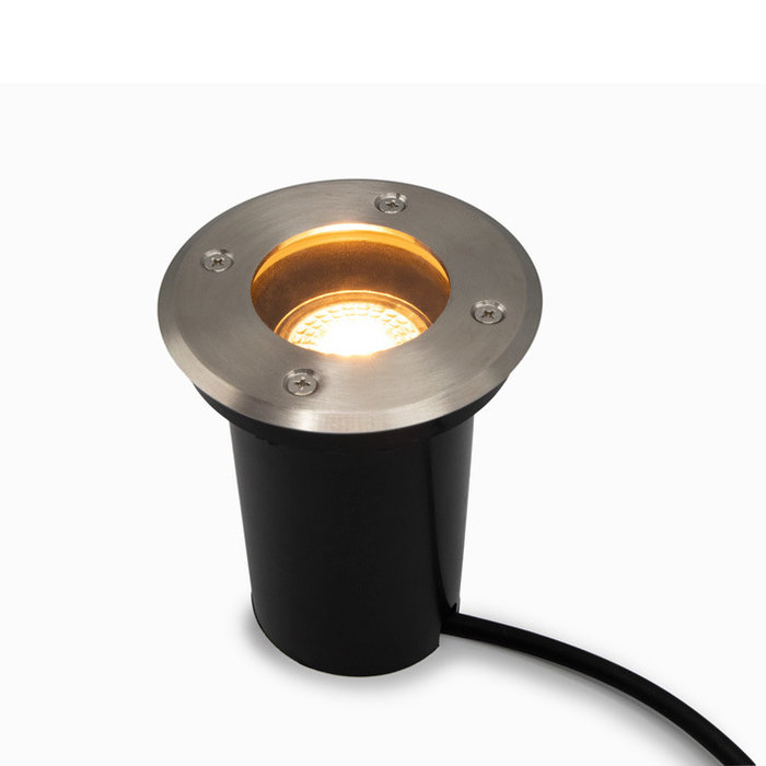 Moderno spot a terra all'aperto IP67- Talpa rotonda