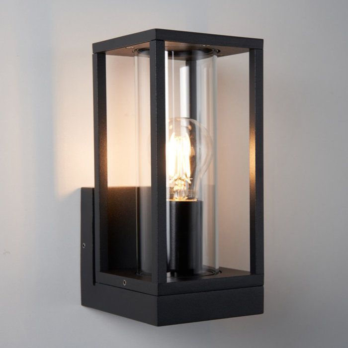 Lampada da parete industriale Judy - nero