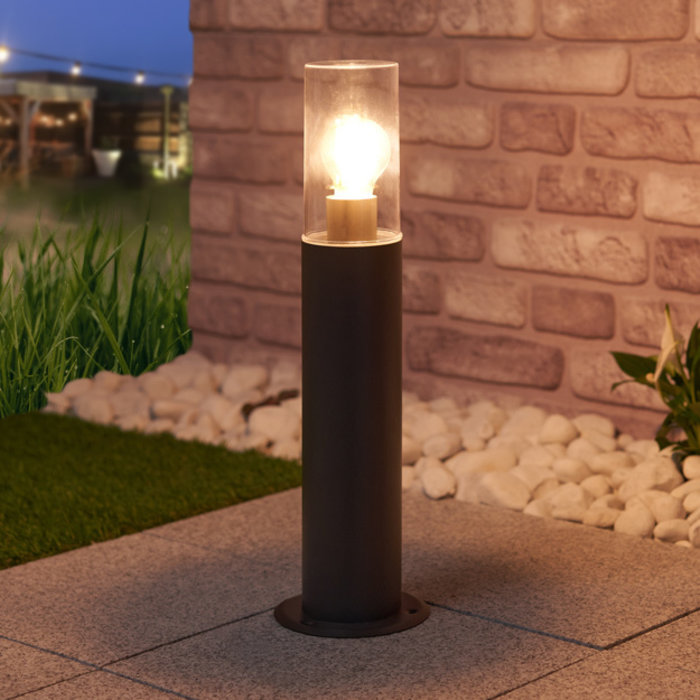 Lampada da terra Stella nera, 50 cm