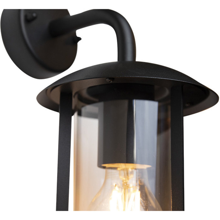 Lampada rurale in acciaio inox Davide - nero