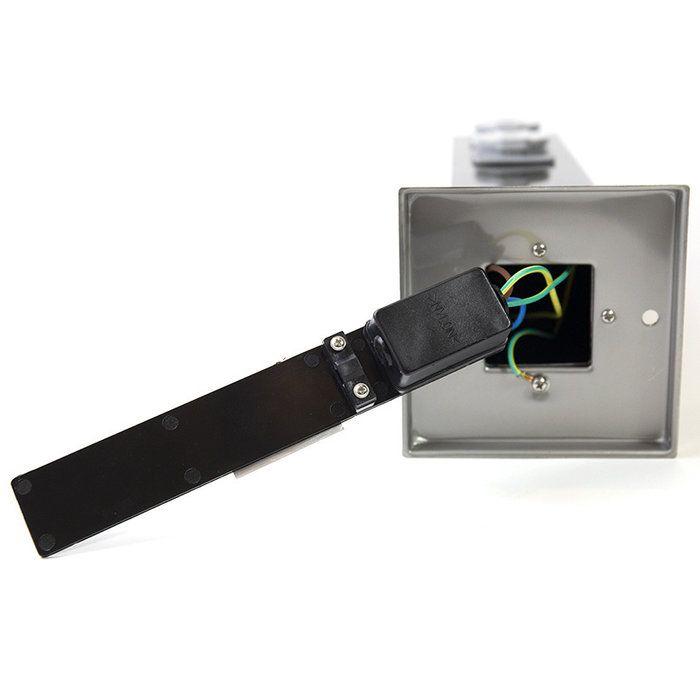 Dissuasore inox con zoccolo - Fabrizio