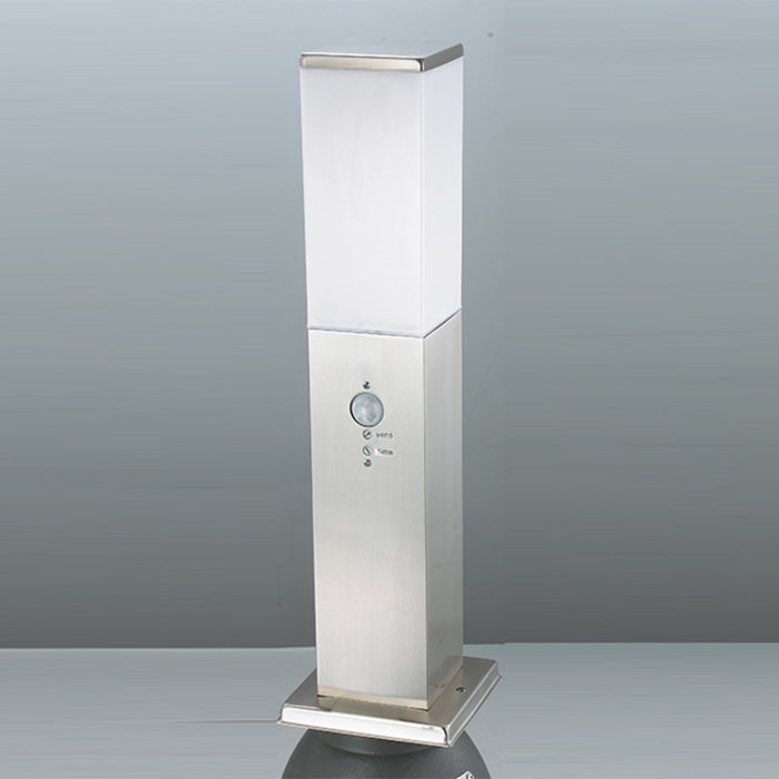 Lampada da parete Country acciaio inox - Fabio