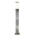 Lampada da esterno classica Rocco acciaio inox, 45 cm