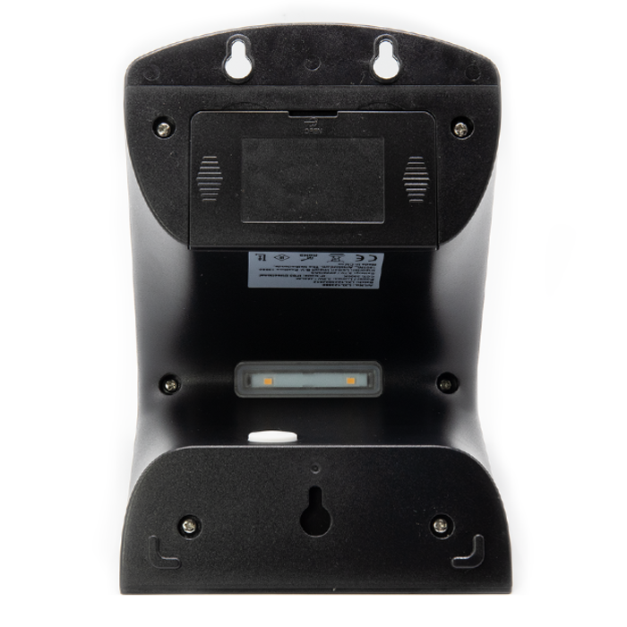 Lampada da parete solare per esterni Single Conan con sensore - nera