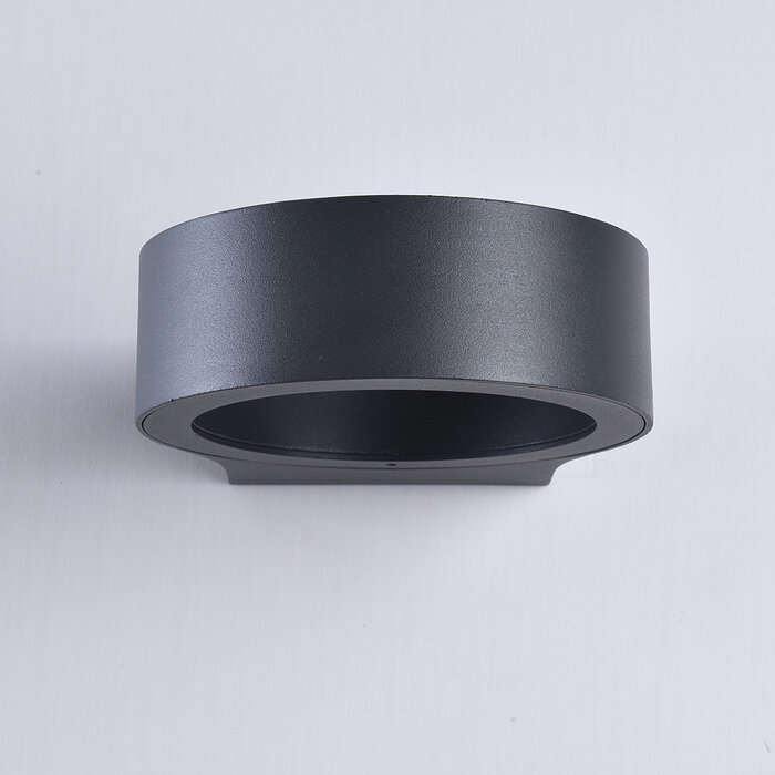 Lampada moderna da esterno Leo - nero