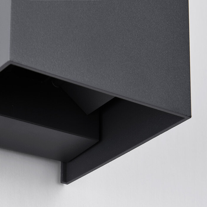 Lampada da parete moderna per esterni Oliver - antracite