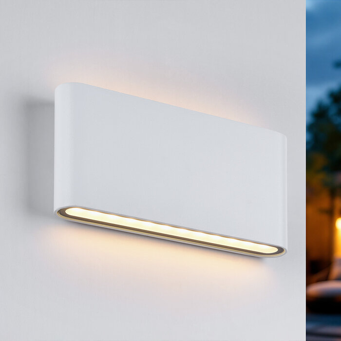 Lampada da parete design Tommy - bianco