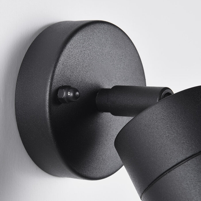 Lampada da parete design Lola - nera