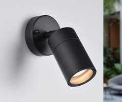 Lampada da parete design Lola - nera
