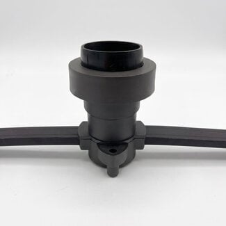 Losse E27 fitting incl. afdichtring in zwart