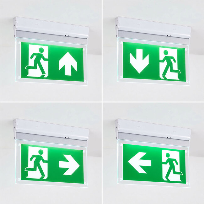Kantelbare opbouw noodverlichting OTG-FF