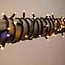 Koppelbare kerstverlichting | warm wit met blauwe twinkel | vanaf 10 meter met 100 LEDs | rubber