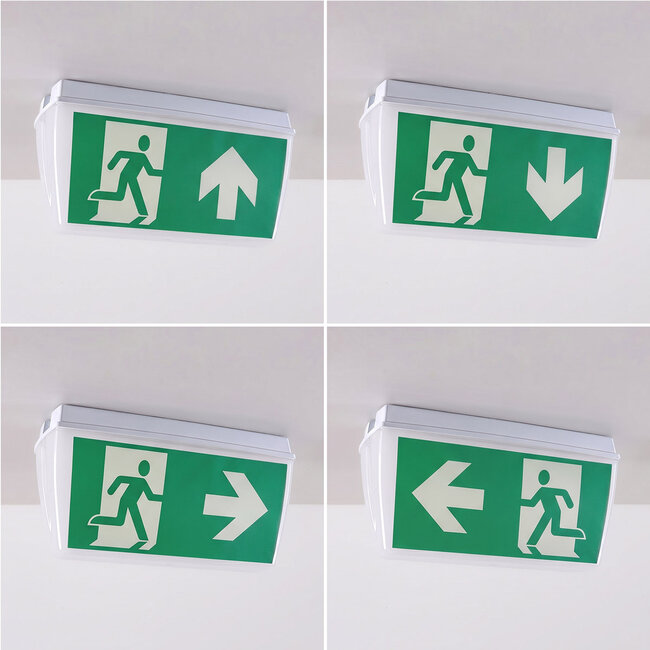 Illuminazione di emergenza a superficie OTG-EF-6, IP65