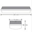 Corpo lampada per portici senza batteria, 5,7W