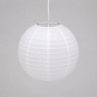 Lanterna bianca in nylon per esterni