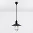Industriële hanglamp Kiev van zwart staal