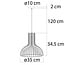 Hanglamp Bali van hout
