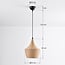 Hanglamp Laos met touw