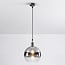 Design hanglamp London - smoke spiegelglas