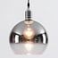 Design hanglamp London - smoke spiegelglas