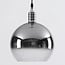 Design hanglamp London - smoke spiegelglas