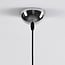 Design hanglamp London - smoke spiegelglas