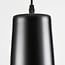 Moderne hanglamp Sicily - zwart met gouden decoratie
