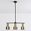 Moderne hanglamp Rome 3-lichts in goud