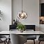 Design hanglamp Palermo - ovaal smoke glas