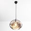 Design hanglamp Palermo - ovaal smoke glas