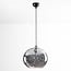 Design hanglamp Palermo - ovaal smoke glas