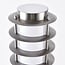 Staande RVS buitenlamp Silvio - 50 cm