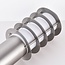 Lampada da terra per esterni in acciaio inox Silvio - 80 cm